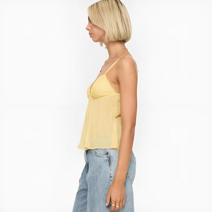 Veloura Pleat Cami