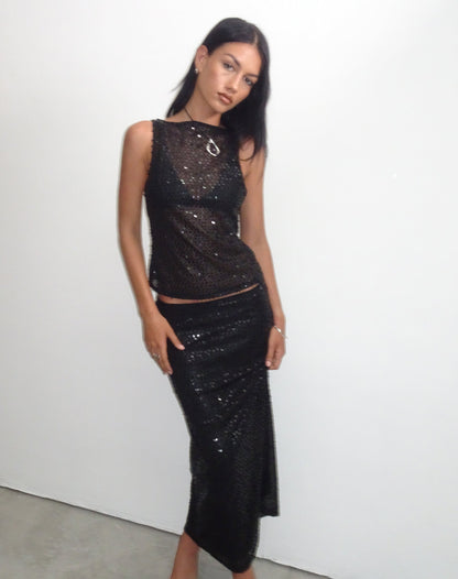 Sidney Sparkle Top